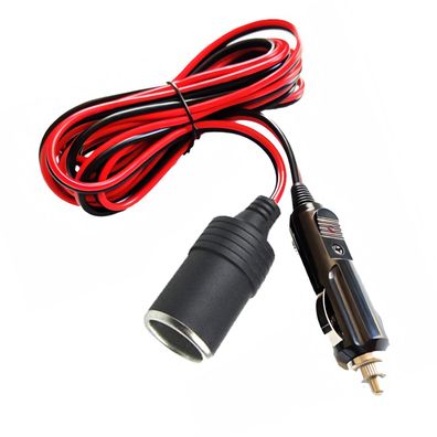 G67C KFZ Verlängerungskabel für Zigarettenanzünder 12V/24V Auto Strom LKW 2m