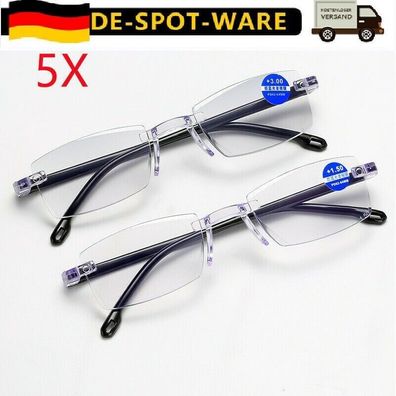 5x SET Lesebrille Lesehilfe Sehhilfe Blaulichtfilter Herren Damen EXTREM STABIL