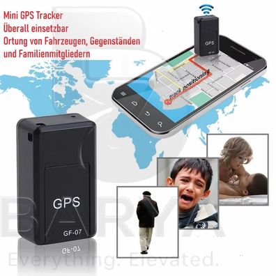 Mini GPS Tracker Magnet Echtzeit Auto Kind Hund Ortung Peilsender für Diebstahl