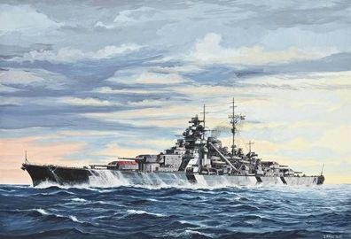 Revell Battleship Bismarck 1:700 Revell 05098 Bausatz