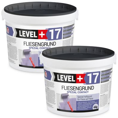 Fliesengrund 8kg Haftgrund Quarzgrund Fliesengrundierung Fliese auf Fliese L+17
