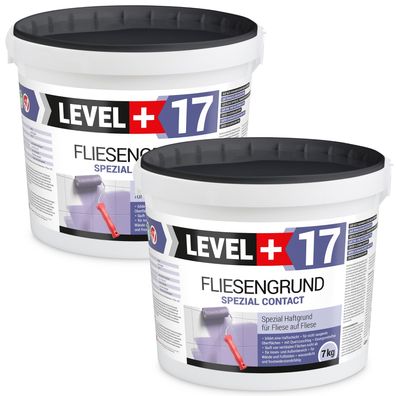 Fliesengrund 14kg Haftgrund Quarzgrund Fliesengrundierung Fliese auf Fliese L+17