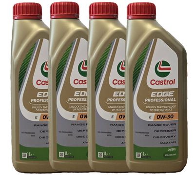 Castrol EDGE Professional E 0W-30 STJLR.03.5007 4x1 Liter Motoröl