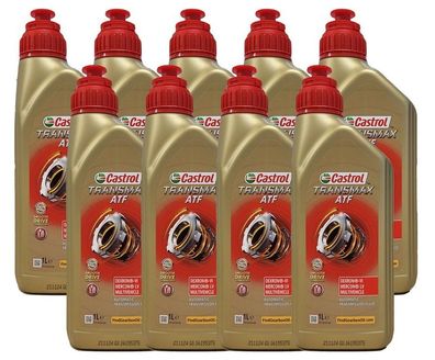 Castrol Transmax ATF Dexron VI Mercon Multivehicle 9x1 Liter