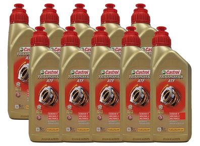 Castrol Transmax ATF Dexron VI Mercon Multivehicle 10x1 Liter