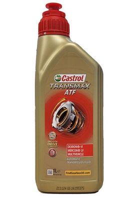 Castrol Transmax ATF Dexron VI Mercon Multivehicle 1 Liter