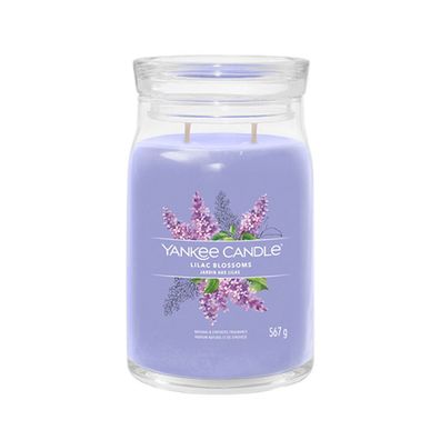 Aromatic candle Signature glass large Lilac Blossoms 567 g