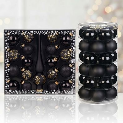 Weihnachtskugeln Set Schmuckkugeln Kugeln Spitze