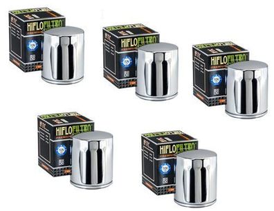5x Hiflo HF171C ?lfilter oilfilter passt an Harley Davidson Flfbs 1868 18-23 Fld