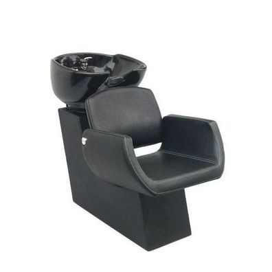 Waschplatz Comair Lugano Stuhl schwarz, Becken schwarz (kostenlose Lieferung)