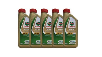 Castrol Edge 5W-30 C3 VW 505 00/ 505 01 MB-229.31/ 229.51 GM dexos 5x1 Liter Motoröl