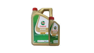 Castrol Edge 5W-30 C3 VW 505 00/ 505 01 MB-229.31/ 229.51 GM dexos 5+ 1 Liter Motoröl