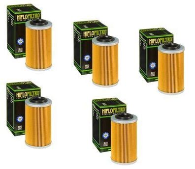 5x Hiflo HF564 ?lfilter oilfilter passt an Aprilia Rsv 1000 R 03-10 Tuono Spyder