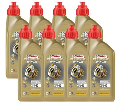 Castrol Transmax Manual Multivehicle 75W-90 8 x 1 L API GL-4