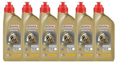 Castrol Transmax Manual Multivehicle 75W-90 6 x 1 L API GL-4