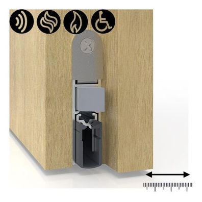 athmer Doppeldicht M 12/35 Bodentürdichtung Absenkdichtung