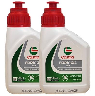 Castrol Fork Oil 10 W 2x0,5 Liter