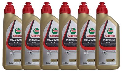 Castrol Getriebeöl Transmax Z ATF 6x1 Liter Dose