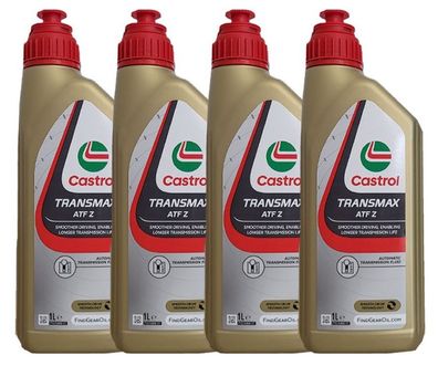 Castrol Getriebeöl Transmax Z ATF 4x1 Liter Dose