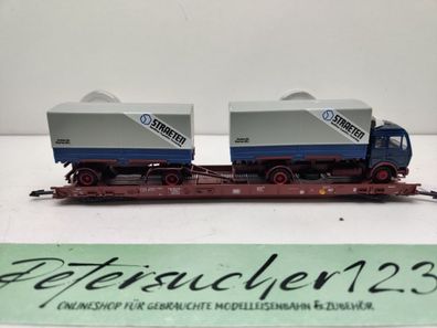 Märklin H0 AC 4740 / 498 3 182-4 "Rollende Landstr." / Saadkms 690 / DB / LKW Strae