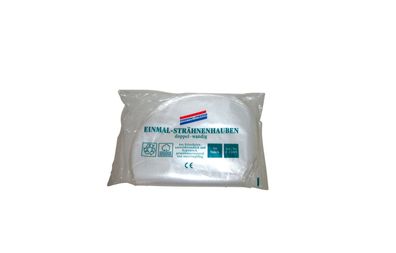 Einweg-Strähnenhaube Fripac Medis doppelt, transparent 50er