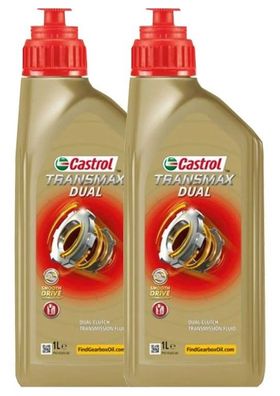 Castrol Transmax Dual 2x1 Liter Doppelkupplungsgetriebeöl DSG