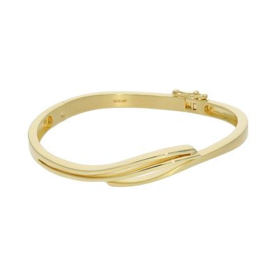 Armreif Silber 925 Gold plattiert JL20-03-1310 JuwelmaLux