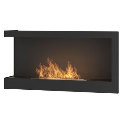 CORNER L900 Ethanolkamin Einbaukassette Ecke Links