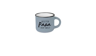 Grafikwerkstatt Vintage-Espresso-Tasse 95 ml Bester Papa der Welt