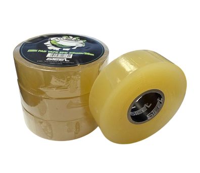 STEEL Stutzen Tape 3er Pack clear 25m x 25mm