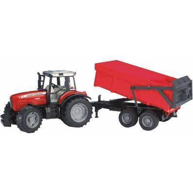 bruder Massey Ferguson 7480, Modellfahrzeug rot/schwarz