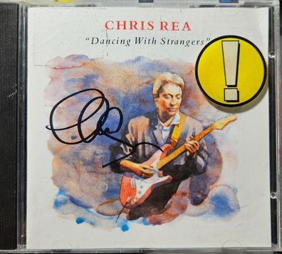 Chris Rea CD Dancing with Strangers Autogramm signiert