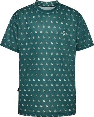 Hummel Kinder Sportshirt Hmljr Bee Aop T-Shirt S/S 232539