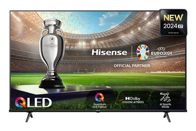 Hisense 55E77NQ, 139,7 cm (55 Zoll), 3840 x 2160 Pixel, QLED, Smart-TV, WLAN, Schwarz