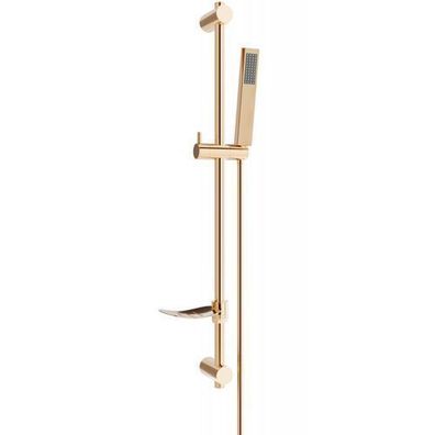 Mexen DF00 Schiebe-Dusch-Set, Rosa Gold - 785004582-60