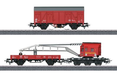 Maerklin 44752 Kranwagen-Set Feuerwehr mfx Sound Spur H0