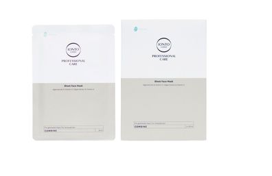 IONTO-COMED Professional Care Deep Sea -Algenextrakt + Vitamin E - 3 Stück Tuchmaske