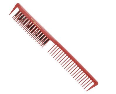 Toupierkamm Hercules Sägemann C10 rot mit Naturborsten 9"