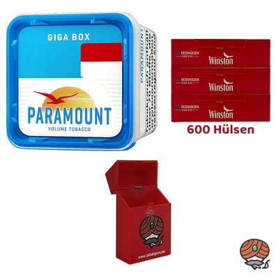 Paramount Blue Volumentabak Giga Box 230g, Winston Hülsen, Box