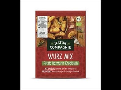 Natur Compagnie 6x Würz Mix Potato Fix Rosmarin Knoblauch 35g