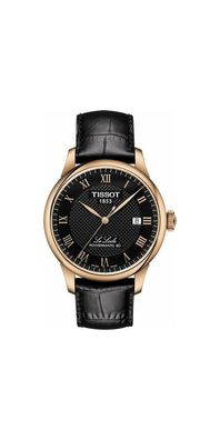 Tissot Le Locle Powermatic 80 Herenuhr roségold schwarz T006.407.36.053.00