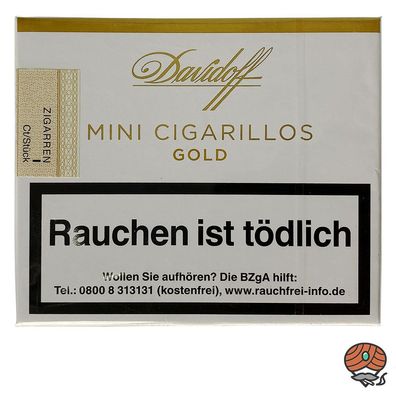 Davidoff Gold Mini Cigarillos / Zigarillos, 20 Stück