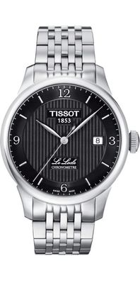 Tissot Le Locle Automatic COSC Herrenuhr silber schwarz T006.408.11.057.00