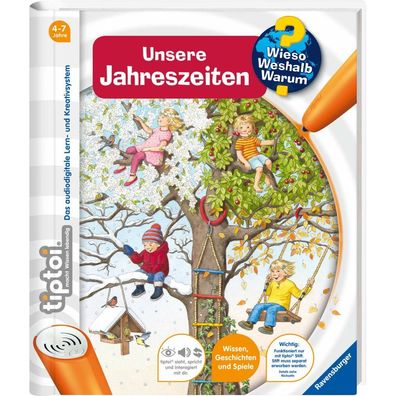 Ravensburger tiptoi Unsere Jahreszeiten, Lernbuch