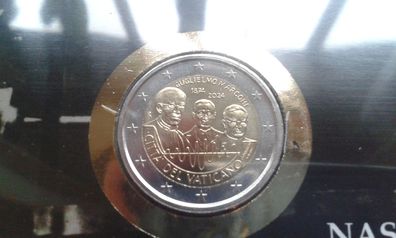 Original 2 euro 2024 Vatikan Marconi im Numisbrief 2€ 2024 Vatikan Marconi