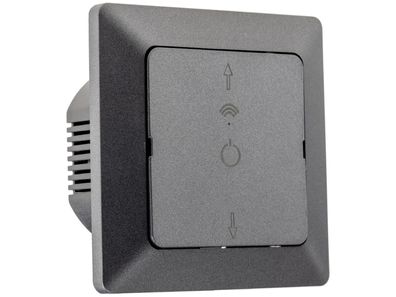 MILOS WiFi Rolladensteuerung, Android + iOS- App, lexa/Google tauglich, anthrazit