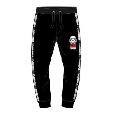 Star Wars Storm Trooper Jogginghose für Jungen | Schwarz | Größen 134-16