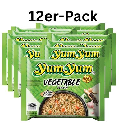 12er-Pack YumYum Instantnudeln Gemüse 60g
