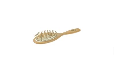 Pneumatikbürste Keller Profi-Styler Buche oval Holzstifte mit Noppen