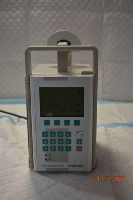 B. BRAUN Infusomat fms und Tropfenzähler mit 1220 Betiebsstunden (DK)